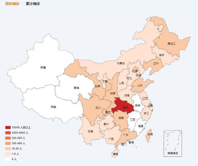 中国疫情最新消息2020,中国新冠疫情最新消息 全国疫情地图 2020年3月12日
